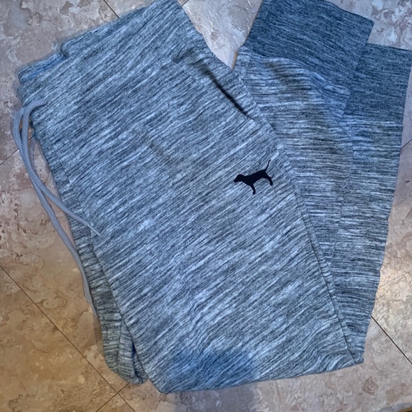 PINK Victoria's Secret Pants - Victoria's Secret PINK Grey Sweatpants